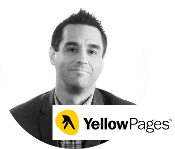 A portrait of VP Digital Operations at Yellow Pages Canada, Yan Bélanger.