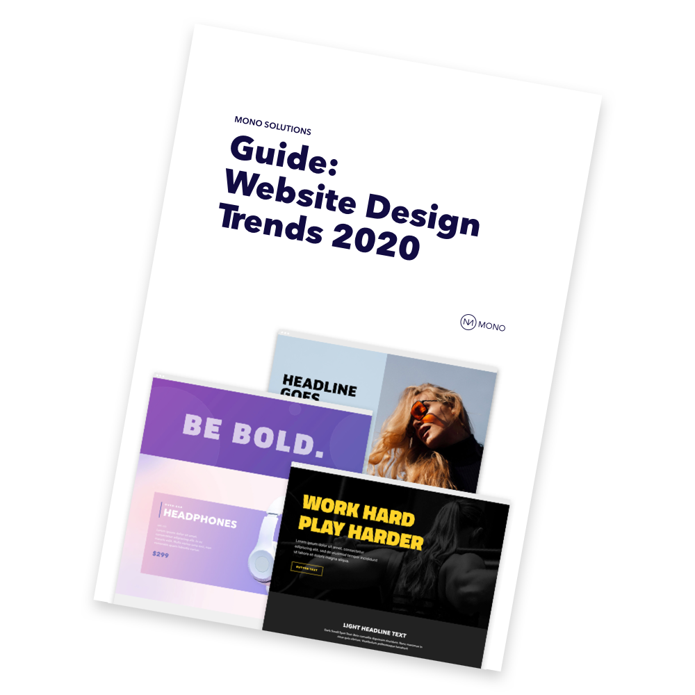 Guide about web design trends in 2020